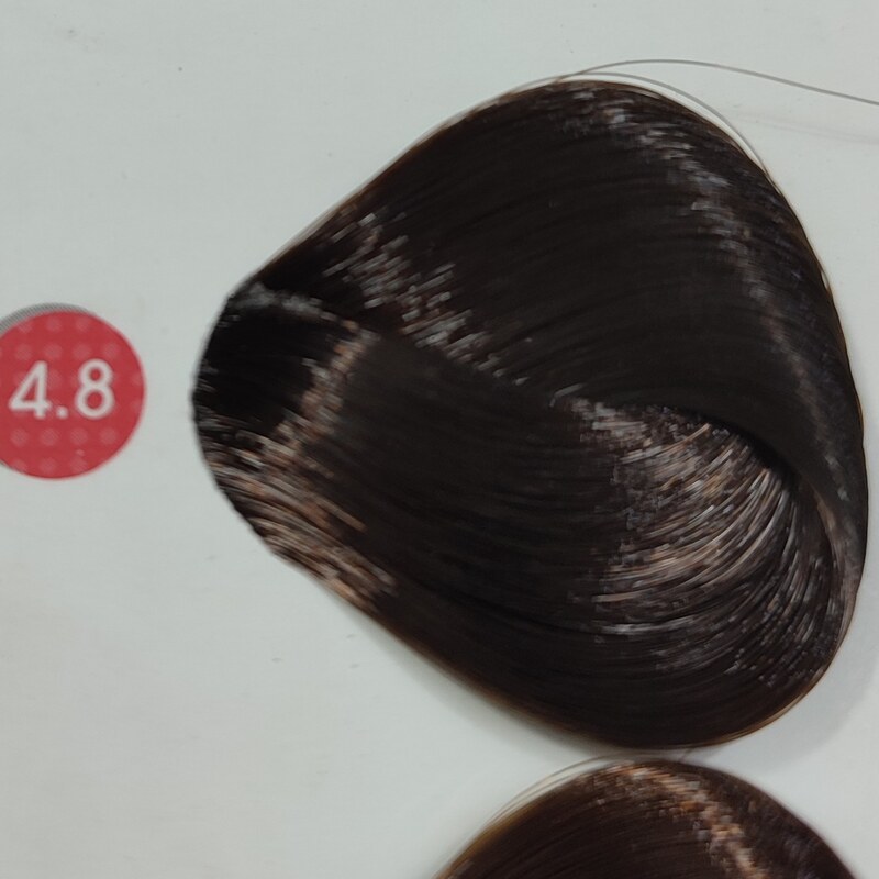 رنگ موی دنی وان شاه شکلات تلخ  شماره4.8 به همراه اکسیدان