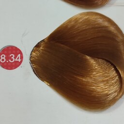 رنگ موی دنی وان بلوند عسلی روشن  شماره8.34 به همراه اکسیدان