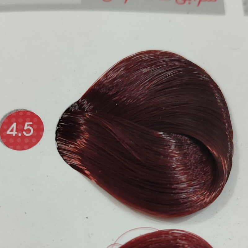 رنگ موی دنی وان شرابی ماهگونی متوسط شماره4.5 به همراه اکسیدان