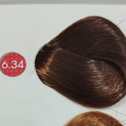 رنگ موی دنی وان بلوند عسلی تیره  شماره6.34 به همراه اکسیدان