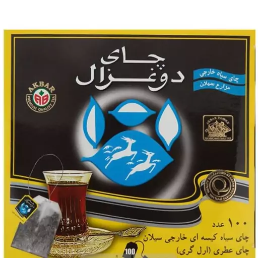 چای دوغزال تی بگ 100 عددی عطری Do GHazal Tea

