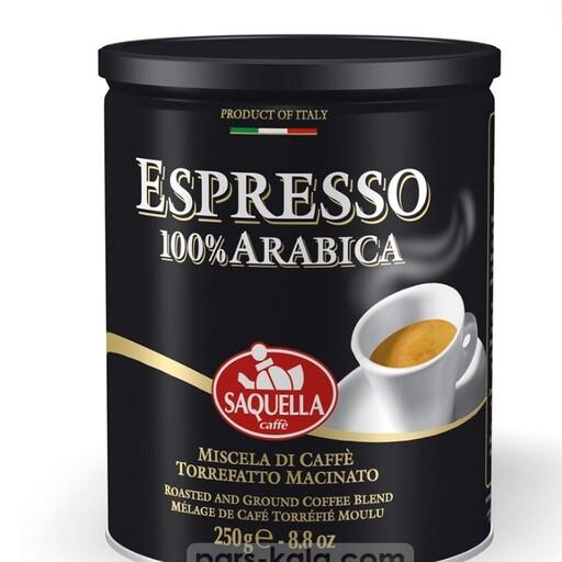 قهوه ایتالیا اسپرسو اسیاب شده 100 درصد عربیکا Italy

