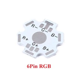 PCB و هیت سینک آلومینیومی پاور ال ای دی LED RGB