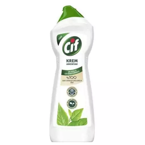 کرم پاک کننده خارجی سیف اصلی Cif Power And Shine Ammonia چند منظوره 500 میل
محصول ترکیه 
