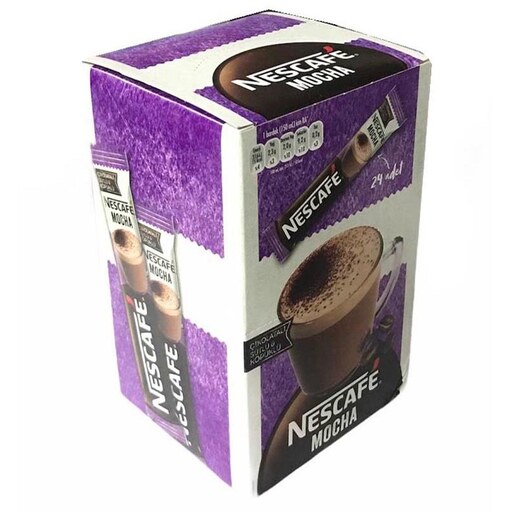 قهوه فوری بسته 24 عددی موکا نسکافه Nescafe mocha