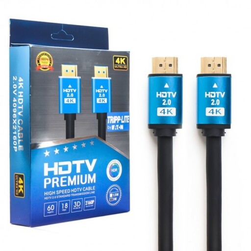 کابل تصویر HDMI  با کیفت 4K به طول یک و نیم متر ULTRA HD