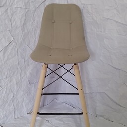 صندلی کانتر و اوپنی ایفلی مدله آریا لمسه پایه چوبی با ارسال باربری پس کرایه 