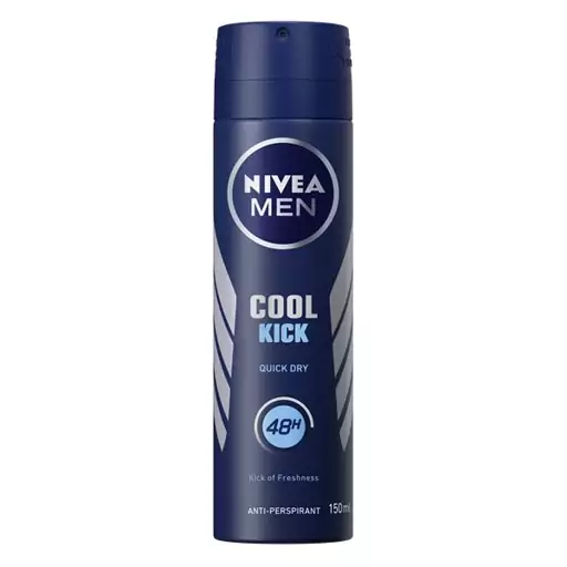 اسپری مردانه ضد تعریق نیوا مدل کول کیک (COOL KICK)-150ml