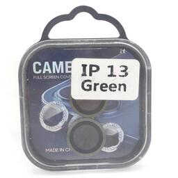 محافظ لنز دوربین فلزی رینگی آیفون13 رنگ سبز