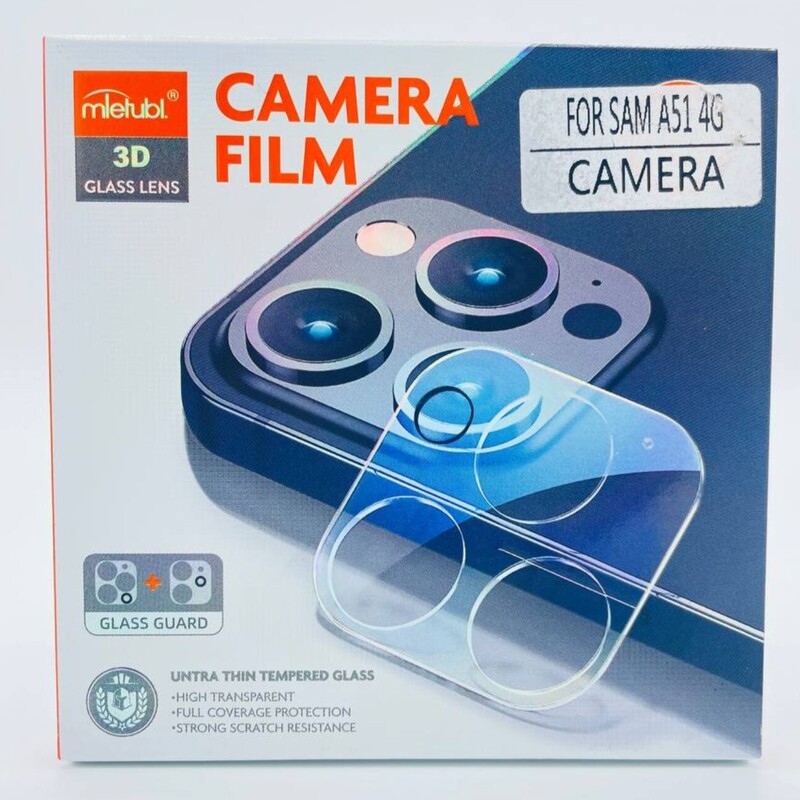  محافظ لنز دوربین قالبی شفاف سامسونگ A51 4G
