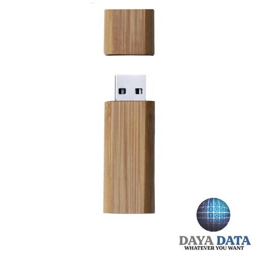 فلش مموری چوبی دایا دیتا طرح ساده مدل WO1009-15 ظرفیت 16GB -USB2  رنگ گندمی