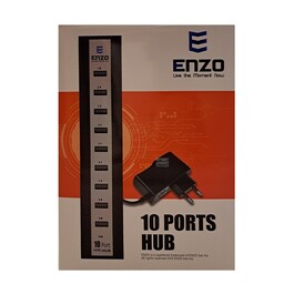 هاب 10 پورت USB 3.0 Enzo uh-10A