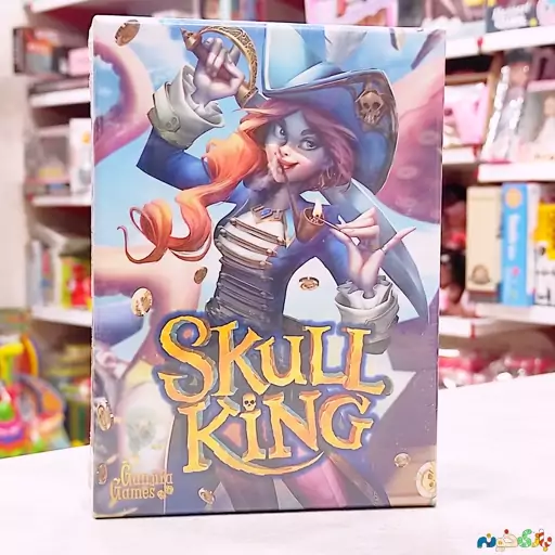 بازی کارتی skull king محصول شرکت گنجیفا Ganjifa برای 2 الی 8 نفر 