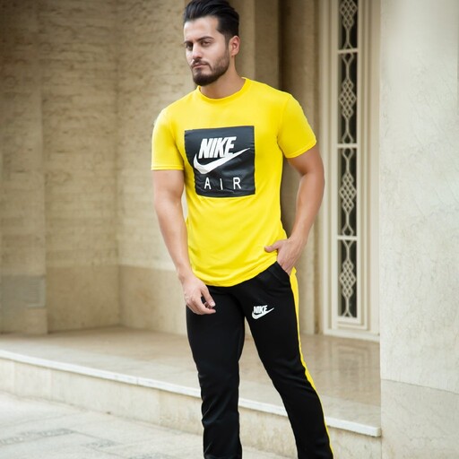 ست تیشرت شلوار  مردانه Nike  مدل Zilan  سایز L وXL