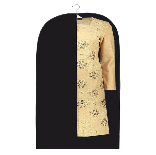 کاور لباس و مانتو در ابعاد 60 در 120 سانتیمتر رنگ مشکی و قهوه ای