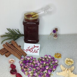 عسل طبیعی کنار  ارگانیک دارای برگه آزمایش عسل ارگانیک عسل کنار عسل سدر(نیم کیلوئی)