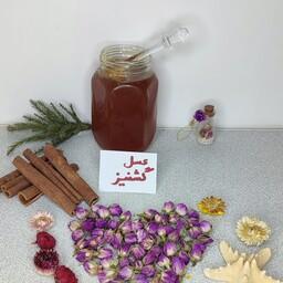 عسل  طبیعی گشنیز  با ساکارز یک دارای برگه آزمایش عسل گشنیز  کرمانشاه عسل کرمانشاهی عسل دیابتی(نیم کیلوئی)