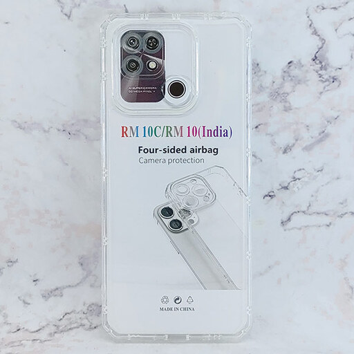 کاور ژله ای شفاف (بی رنگ) مناسب برای گوشی موبایل شیائومی Redmi 10C