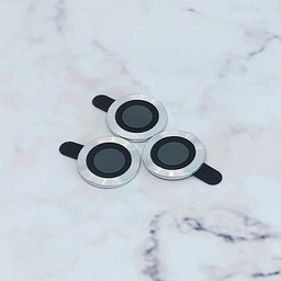 محافظ لنز دوربین مدل رینگی فلزی مناسب برای گوشی موبایل Iphone 11 Pro Max - نقره ای