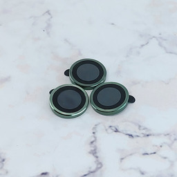 محافظ لنز دوربین مدل رینگی فلزی مناسب برای گوشی موبایل Iphone 13 Pro - سبز زیتونی