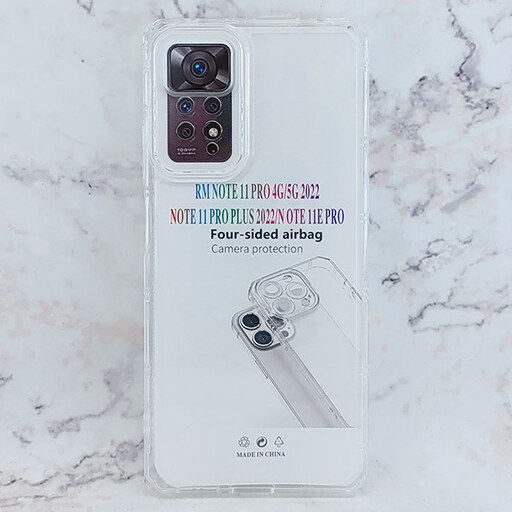 کاور ژله ای شفاف (بی رنگ) مناسب برای گوشی موبایل شیائومی Redmi Note 11 Pro