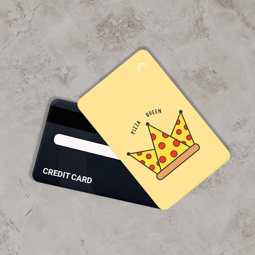 استیکر کارت بانکی طرح پیتزا (Pizza) کد CAA887-K