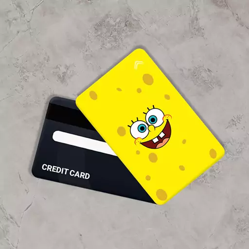 استیکر کارت بانکی طرح کارتون باب اسفنجی (Sponge Bob) کد CAA25-K