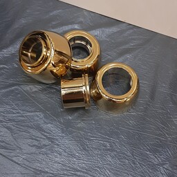 قالپاق پشت شیر مخلوط  دو تکه(تلسکوپی) طلایی