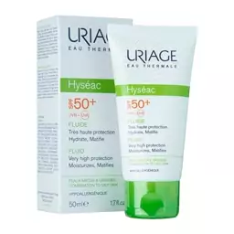 کرم ضدآفتاب اوریاژ مدل Hyseac spf50  حجم 50 میلی لیتر