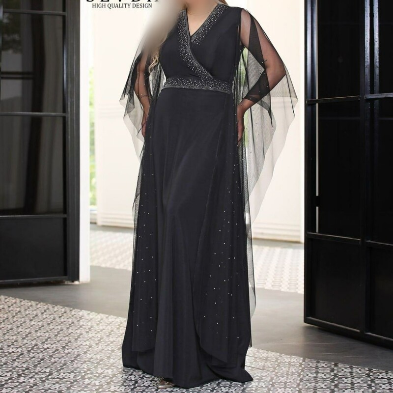 لباس مجلسی مدل یاقوت (42 تا 52) لباس مجلسی بلند زنانه دخترانه - ماکسی مجلسی زنانه دخترانه - ماکسی بلند مجلسی 