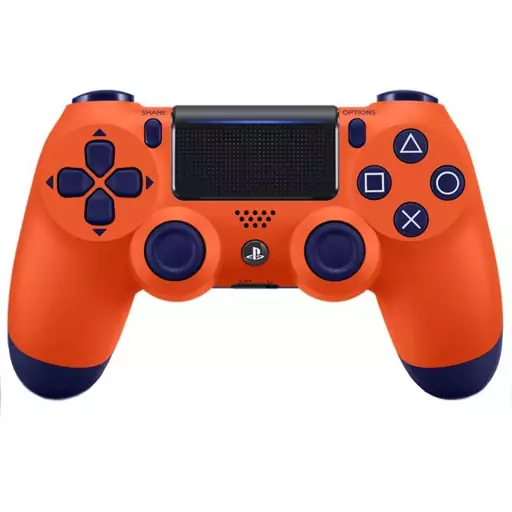 دسته بی سیم SONY PlayStation 4 DualShock 4 High Copy نارنجی پکدار