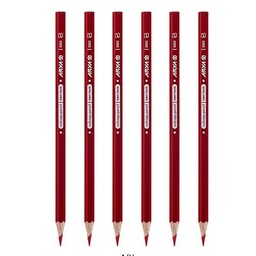 مداد قرمز آریا بسته 6 عددی