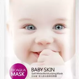 ماسک صورت بایو آکوا مدل Baby skin وزن 30 گرم