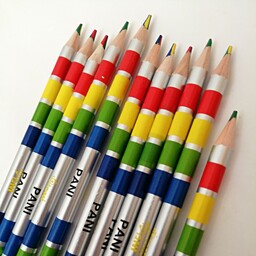 مداد چهار رنگ مناسب هدیه مدرسه و استفاده شخصی 