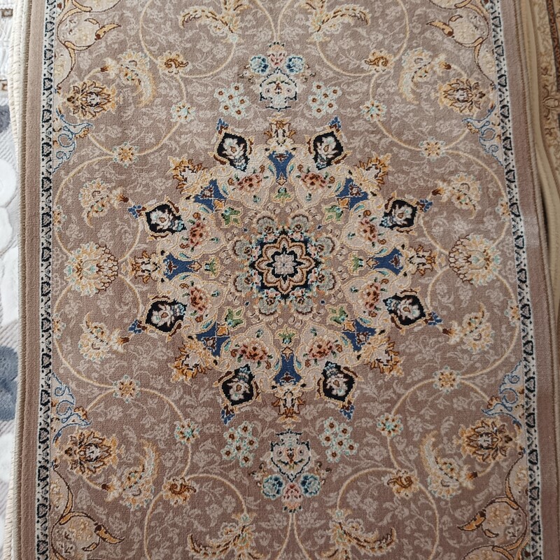 پادری فرش 1200شانه بادامی رنگ کد517