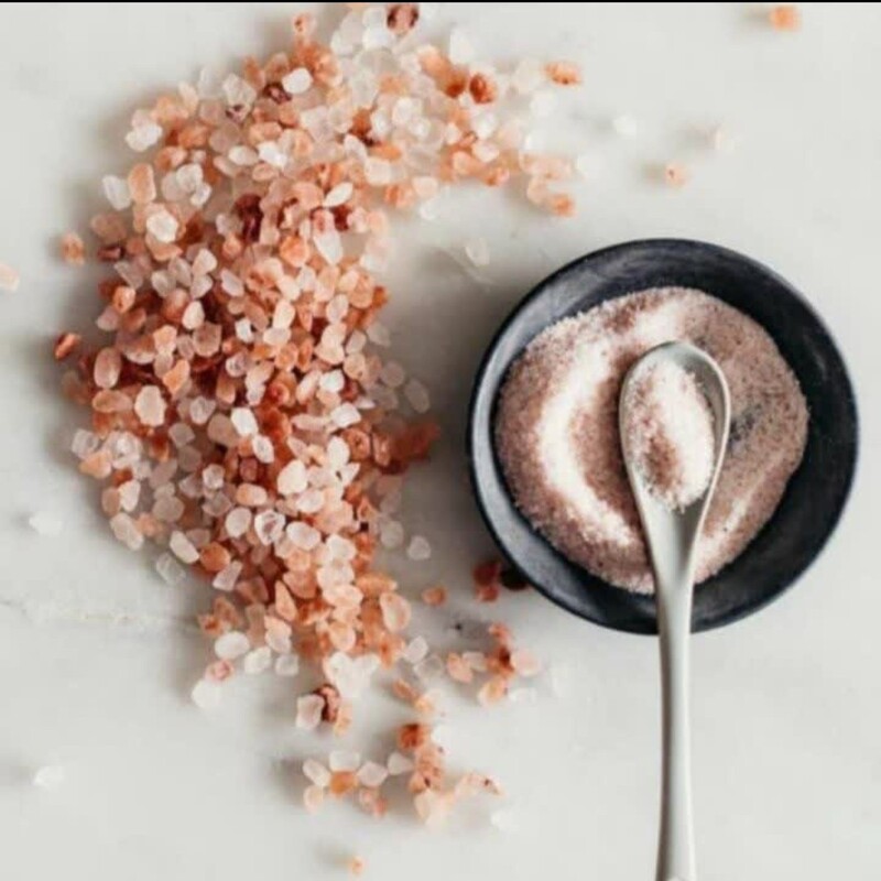 نمک صورتی دانه ریز  3000گرمی محصولات نمکی ارگانیک نیهاد