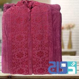 حوله حمام تنپوش 135 لاله تبریز(مناسب سایزxl-2xl) رنگ پوست پیازی