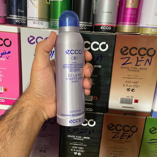 اسپری اکو اصلی مدل اکلت دارپژ پاریس ECLAT DARPEGET PARIS اورجینال 200 میل ECCO