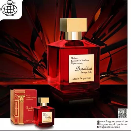 عطر و ادکلن  باکارات رژ 540 فرگرانس ورد امارات حجم 100 میل  مردانه و زنانه