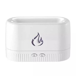 بخور سرد شعله آتشین و خوشبو کننده Flame diffuser رنگ سفید 