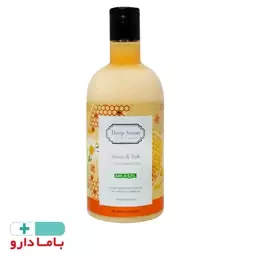 شامپو بدن کرمی شیر و عسل دیپ سنس 
