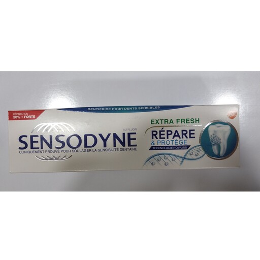 خمیر دندان سفید کننده sensodyne