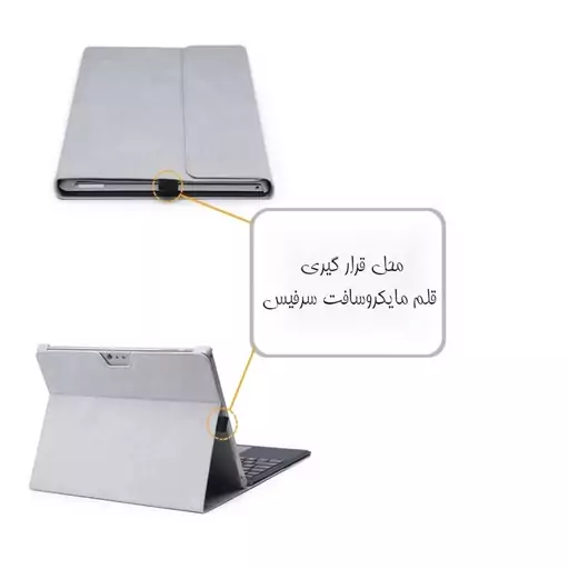 کیف کلاسوری مدل Folding Sleeve مخصوص surface pro 4  5  6  7 تولید شده است