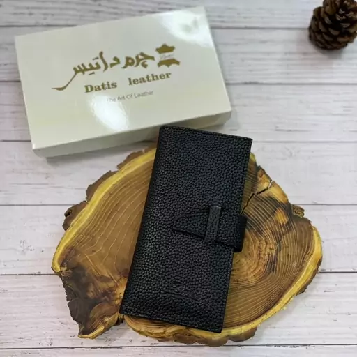 کیف پالتویی مردانه زبانه دار داتیس چرم مصنوعی 