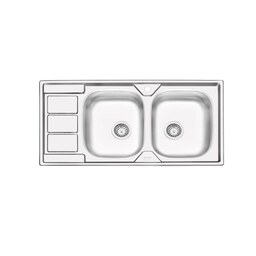 سینک ظرفشویی توکار ایلیا استیل مدل 4051 استیل