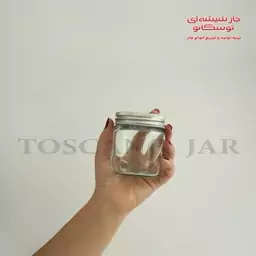 شیشه  استوانه ای قطر 6 سانت  سایز 4