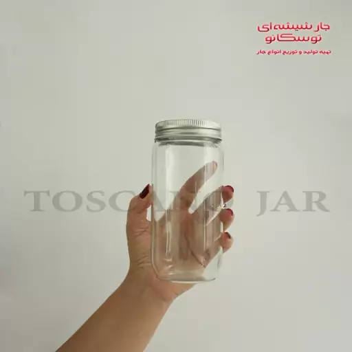 شیشه  استوانه ای قطر 6 سانت  سایز 2