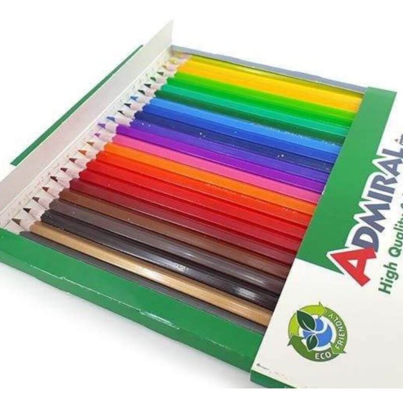 مداد رنگی 24رنگ آدمیرال
