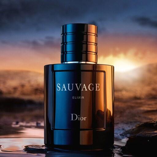 عطر اسانس دیور ساواج الکسیر Dior Sauvage Elixir حجم 50 میل