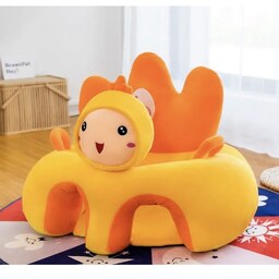 صندلی  نوزاد کمک نشستن  جوجه زرد و نارنجی 